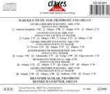 (1975) Baroque Music For Trombone: Vivaldi / Telemann / Handel / Marcello / Boismortier