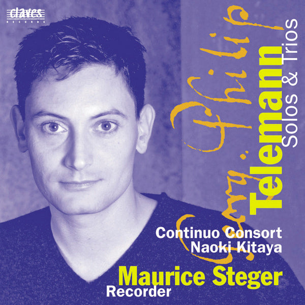 (2001) Telemann: Solos & Trio Sonatas for Recorder / CD 2112 - Claves Records