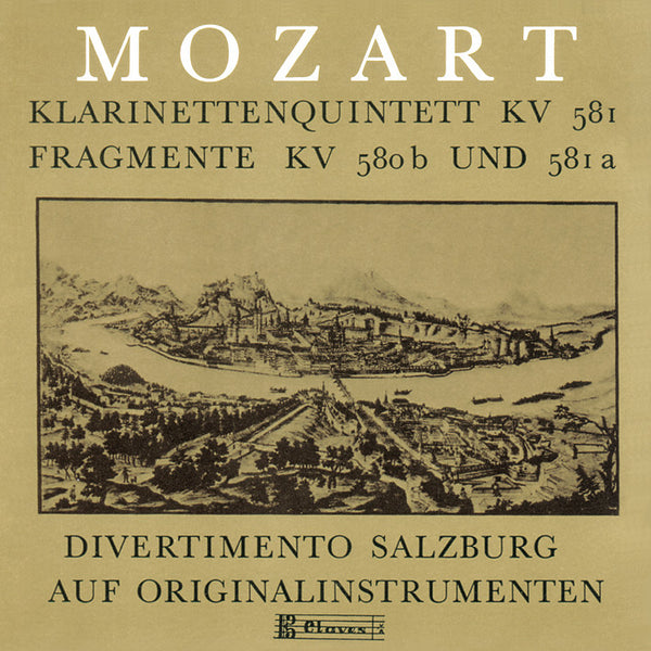 (1986) Mozart: Clarinet Quintet / CD 8007 - Claves Records