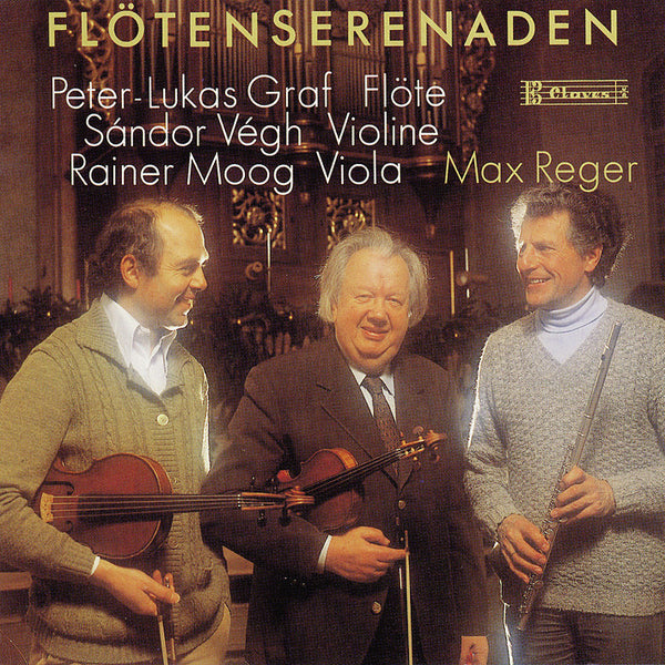 (1990) Reger/ Flotenserenaden / CD 8104 - Claves Records