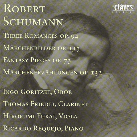 (1987) R. Schumann : Three Romances Op. 94 - Märchenbilder Op. 113 - Fantasy Pieces Op. 73 - Märchenerzählungen Op. 132