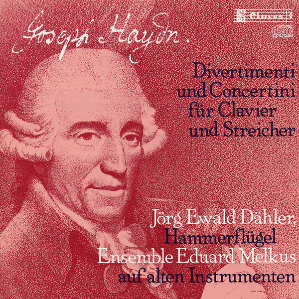 (1982) J. Haydn: Divertimenti & Concertini for Pianoforte and Strings / CD 8202 - Claves Records
