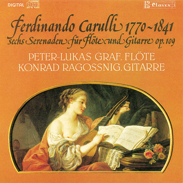 (1984) Carulli: Sérénades pour guitare & flûte Op. 109 / CD 8304 - Claves Records