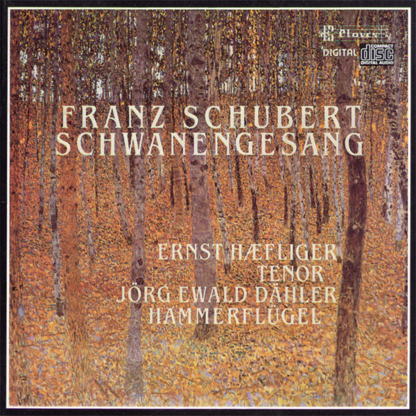 (1986) Franz Schubert/ Schwanengesang / CD 8506 - Claves Records