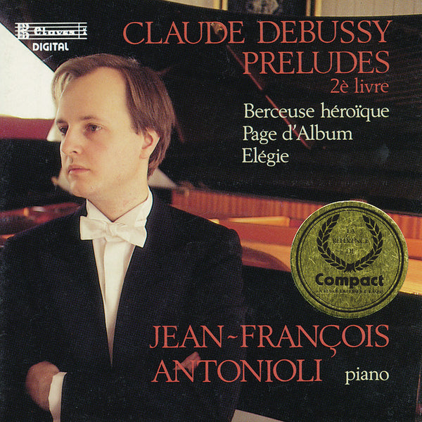 (1989) Claude Debussy/ 12 Preludes / CD 8607 - Claves Records