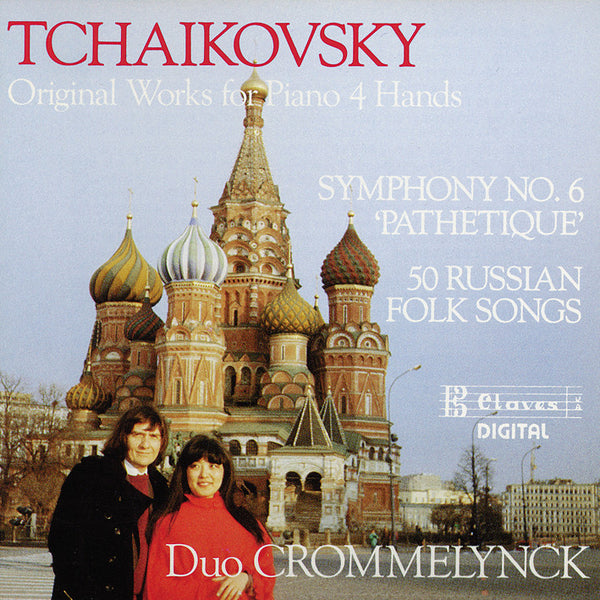 (1988) Tchaikovsky: Original Works for Piano 4 hands / CD 8805 - Claves Records