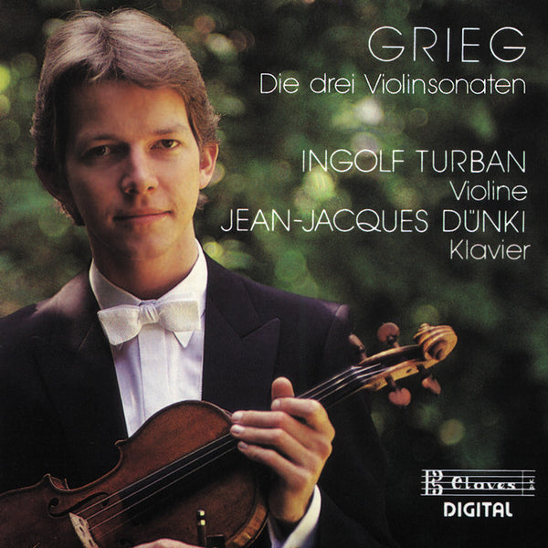 (1988) Grieg: Violin Sonatas / CD 8808 - Claves Records