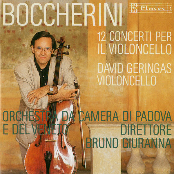(1988) Boccherini: Complete Cello Concertos / CD 8814-16 - Claves Records
