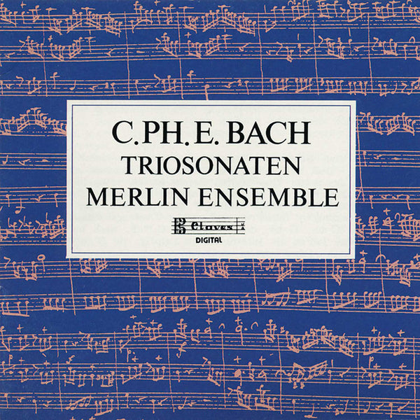 (1989) C.P.E. Bach : Trio Sonaten for Flute, Oboe and Continuo / CD 8902 - Claves Records
