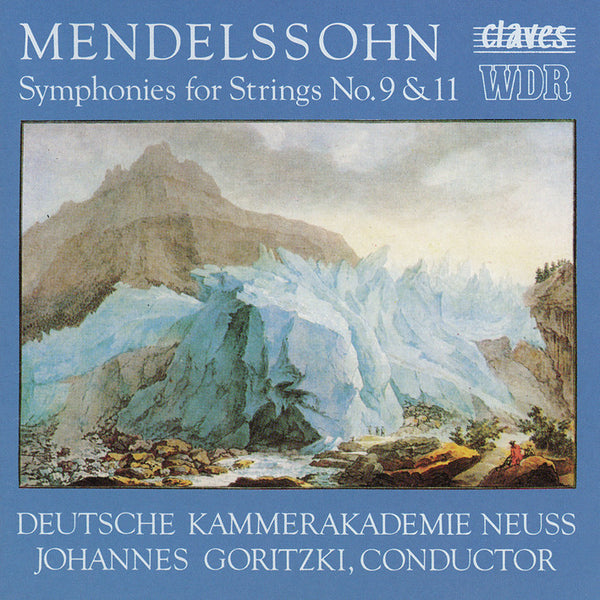 (1990) Mendelssohn: String Symphonies No. 9 & 11 / CD 9002 - Claves Records
