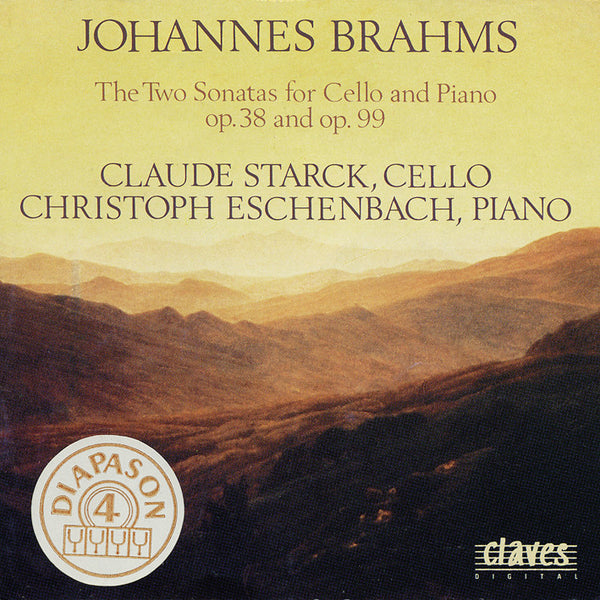 (1990) Brahms: The Sonatas for Cello & Piano Op. 38 & Op. 99 / CD 9005 - Claves Records