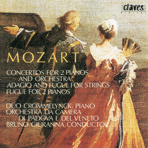 (1990) Mozart: Concertos for Two Pianos and Orchestra, K. 365 & 242 - Fugue for Two Pianos, K. 426 - Adagio and Fugue for Strings, K. 546