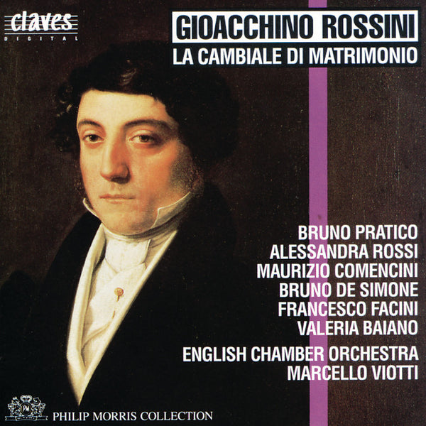 (1991) Rossini: La cambiale di matrimonio, Early One-Act Operas, Vol. 2/5 / CD 9101 - Claves Records