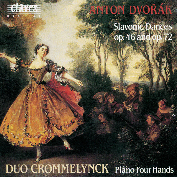 (1991) Dvorak: Complete Works for Piano 4 Hands, Vol. II / CD 9107 - Claves Records