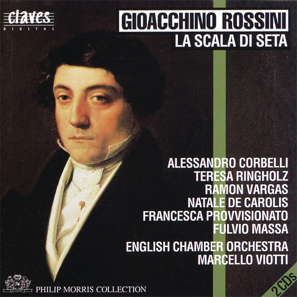 (1992) Gioacchino Rossini: La Scala Di Seta / CD 9219-20 - Claves Records