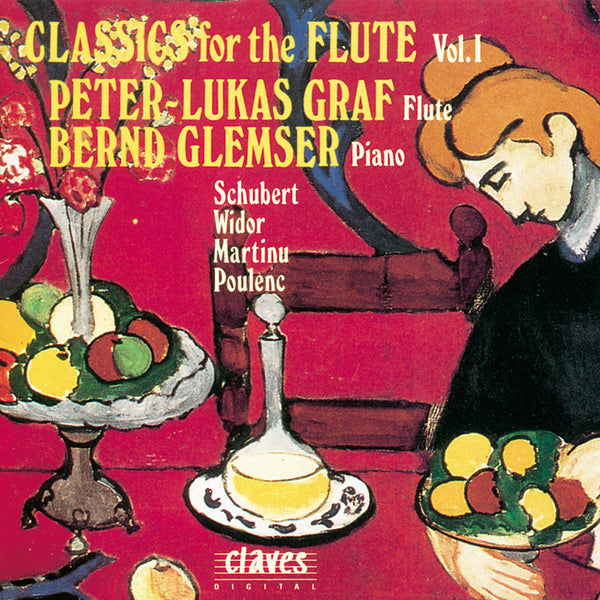 (1993) Classics for Flute, Vol. I / CD 9306 - Claves Records
