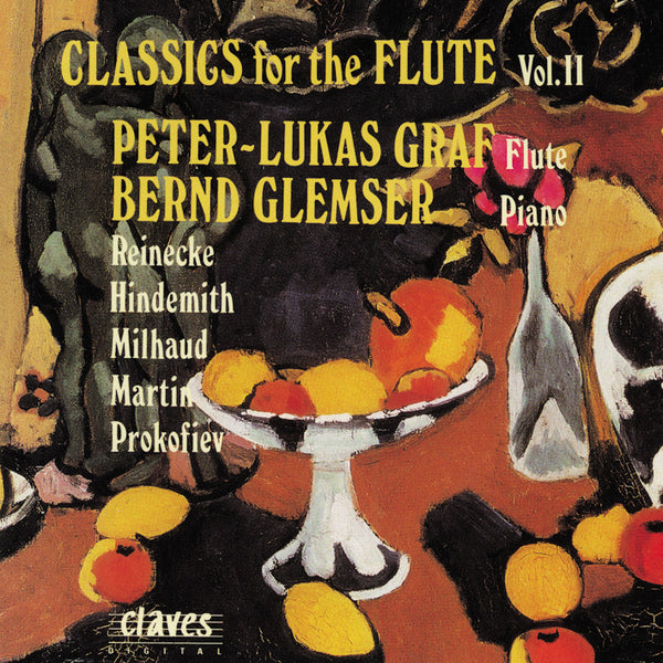 (1994) Classics for Flute, Vol. II / CD 9307 - Claves Records