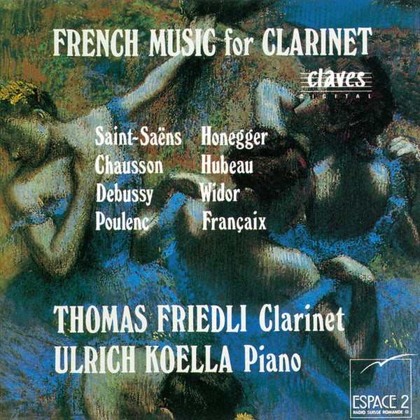 (1993) French Music for Clarinet / CD 9322 - Claves Records