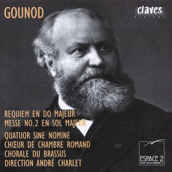 (1993) Gounod: Requiem in C Major, Op. posth. - Mass No. 2 in G Major, Op. 1 / CD 9326 - Claves Records