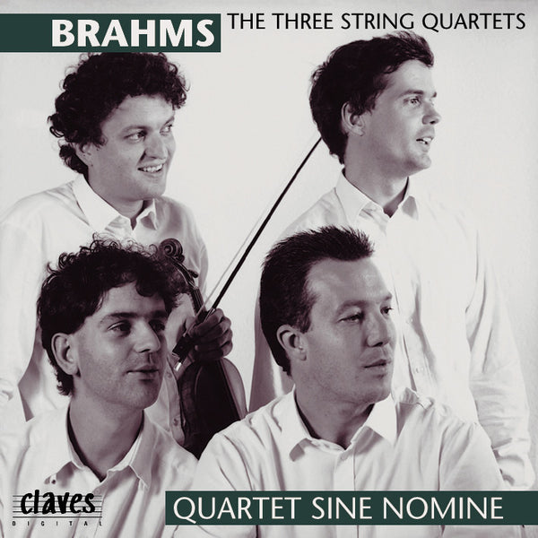 (1994) Brahms: Complete String Quartets / CD 9404-5 - Claves Records