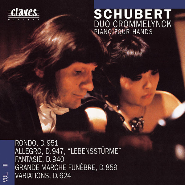 (1994) Schubert: Works for Piano 4 Hands Vol. III / CD 9413 - Claves Records