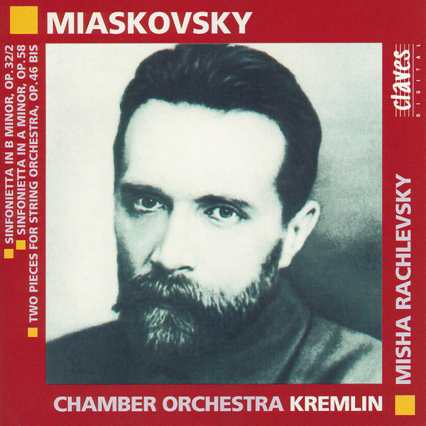 (1994) Miaskovski: Music for Strings / CD 9415 - Claves Records
