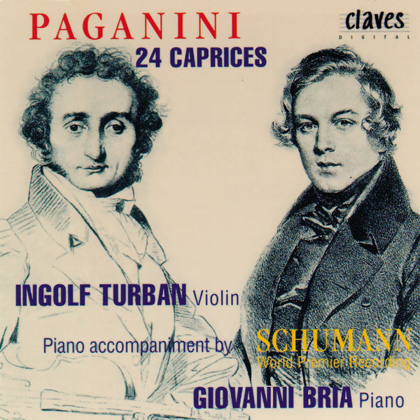 (1994) Niccolò Paganini: 24 Caprices, Op. 1 / CD 9416 - Claves Records