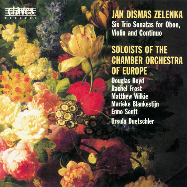 (1995) Jan Dismas Zelenka: Six Trio Sonatas For Oboe, Violin & Continuo (Z 181) / CD 9511-12 - Claves Records