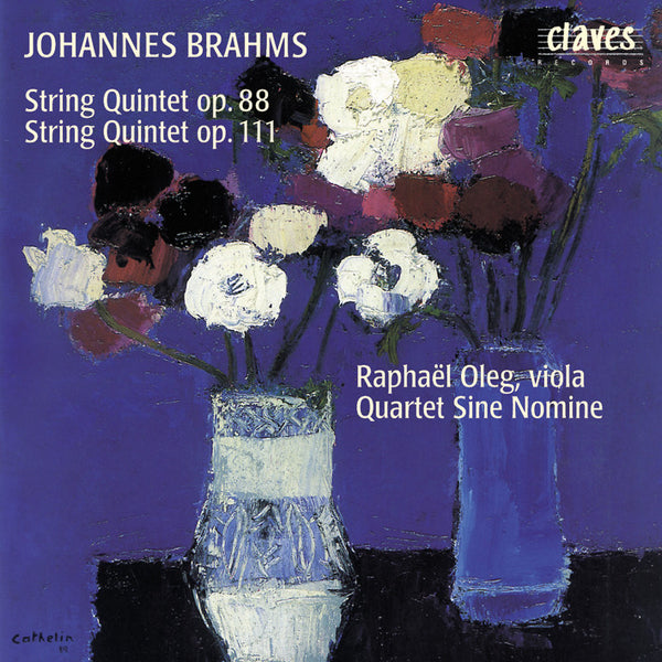 (1997) Brahms: String Quintets Op. 88 & Op. 111 / CD 9609 - Claves Records