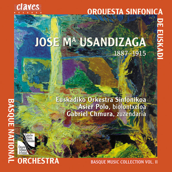 (1998) Basque Music Collection, Vol. II: Jose Maria Usandizaga / CD 9814 - Claves Records
