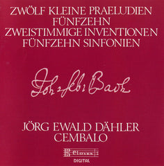 Claves Records | (1988) Johann Sebastian Bach: Cembalowerke