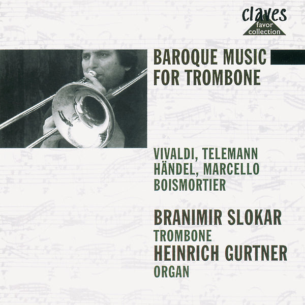 (1975) Baroque Music For Trombone: Vivaldi / Telemann / Handel / Marcello / Boismortier / CLF 507-9 - Claves Records