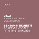 (2019) Franz Liszt: Sonate pour orgue & Missa Choralis