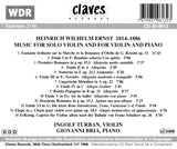 (1996) Ernst: Romantic Pieces for Violin